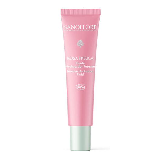 Crème Hydratant Visage Femme Peau Sensible Rosa Fresca SANOFLORE le flacon de 40mL