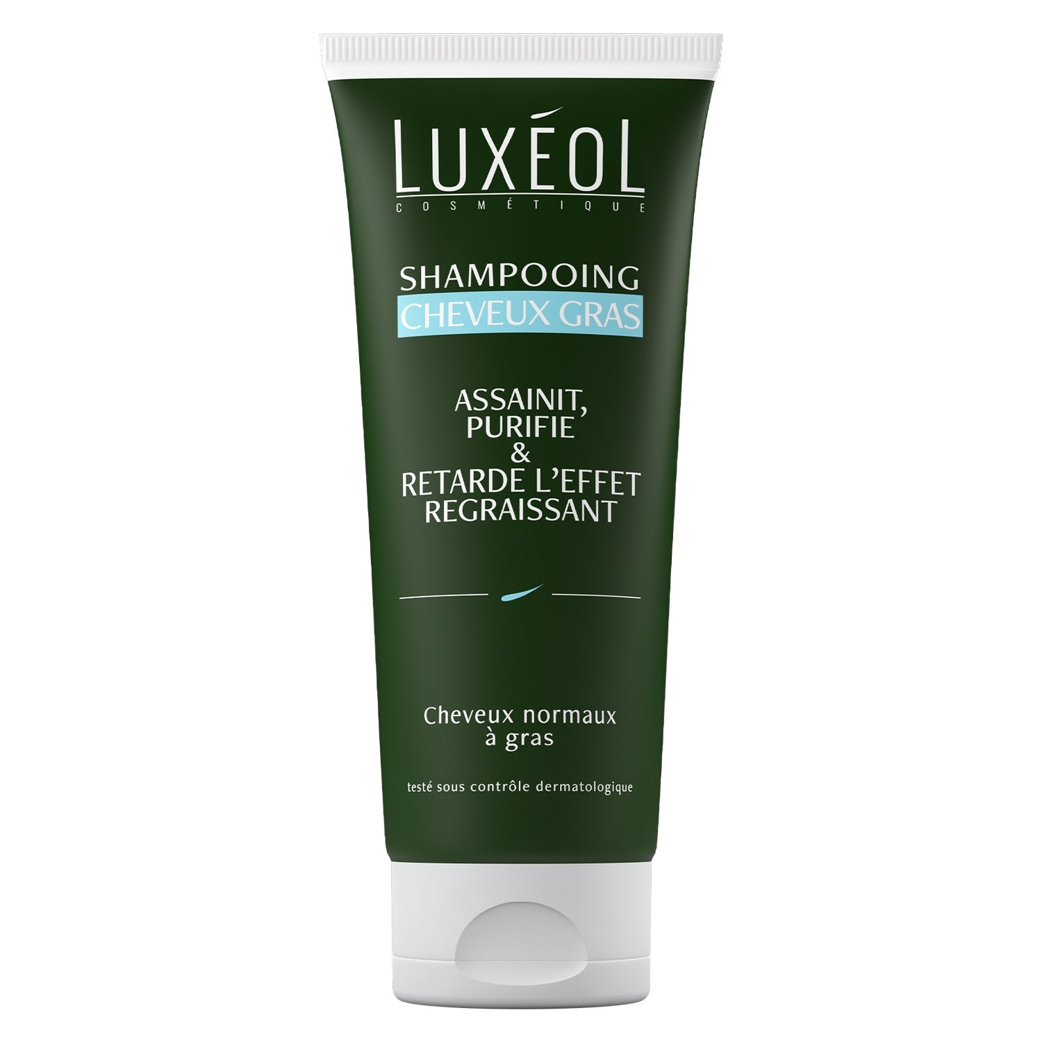 Shampoing Cheveux Gras Purifiant Assainissant Anti-regraissement LUXEOL 