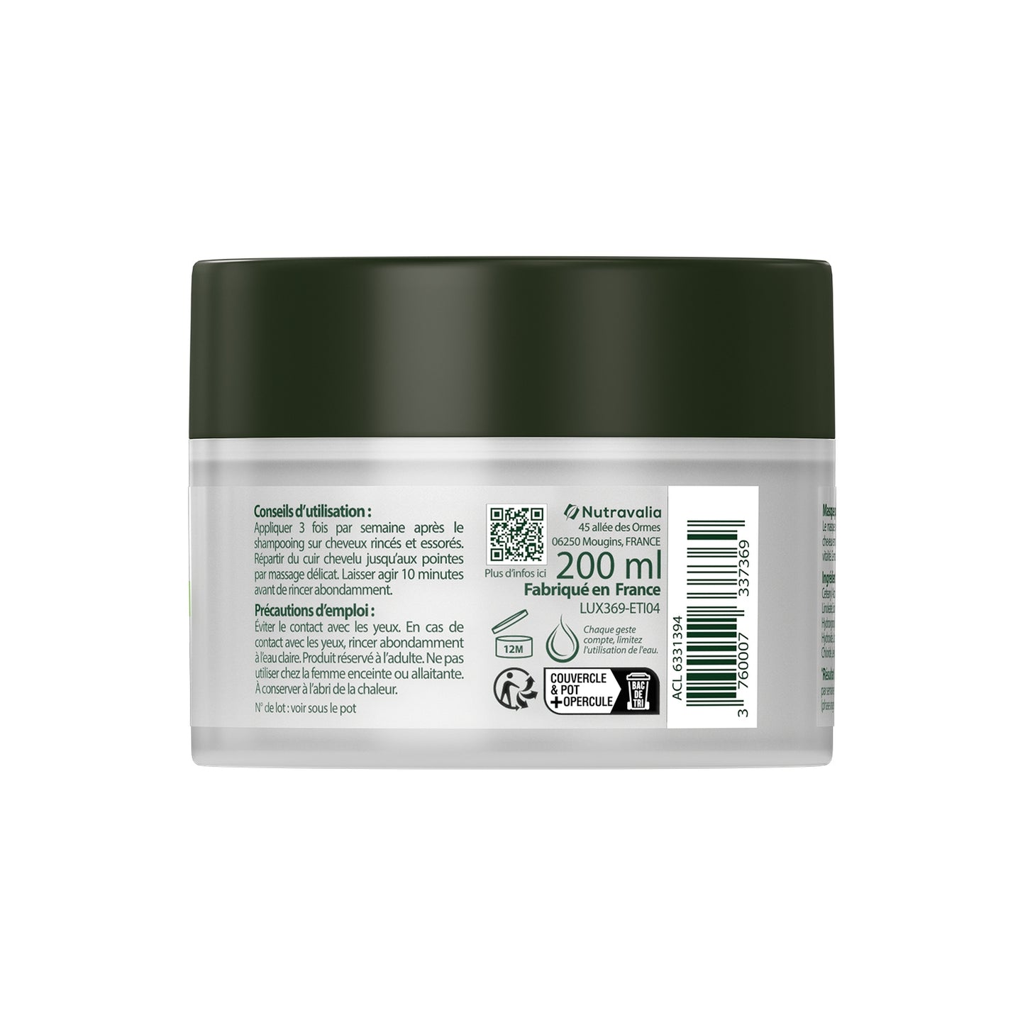 LUXEOL Haarwuchs-Behandlungsmaske