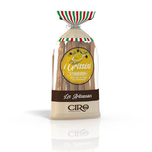 Grissini Artigianali l'Huile d'Olive CIRO le paquet de 250g