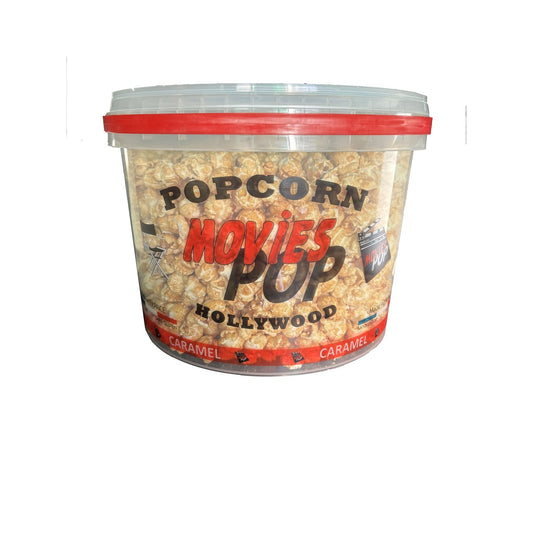 Popcorn Caramel MOVIES POP le seau de 700g