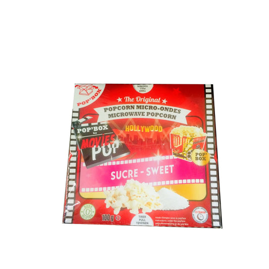 Popcorn Sucré MOVIES POP le paquet de 100g