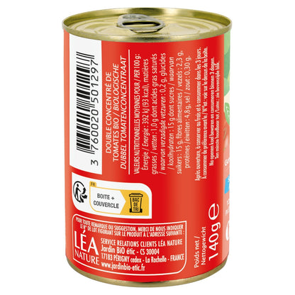 Double Concentré de Tomate Bio JARDIN BIO ETIC