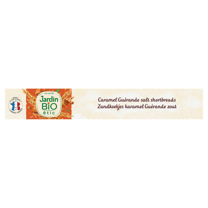 Organic Guérande Salt Caramel Shortbread Biscuits JARDIN BIO ETIC