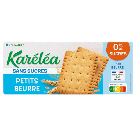 Biscuits Petit Beurre S/sucres KARELEA le paquet de 15 biscuits - 150 g
