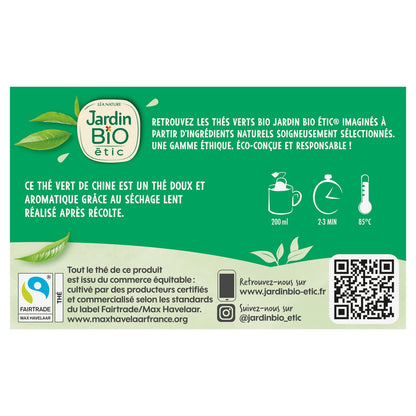 Thé Vert Bio JARDIN BIO ETIC