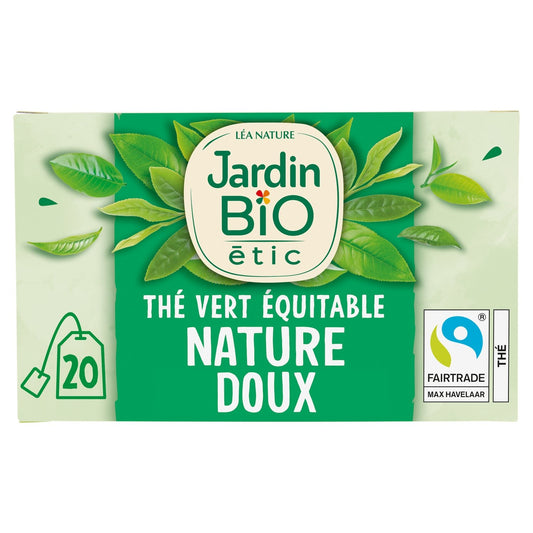 Thé Vert Bio JARDIN BIO ETIC la boîte de 20 sachets