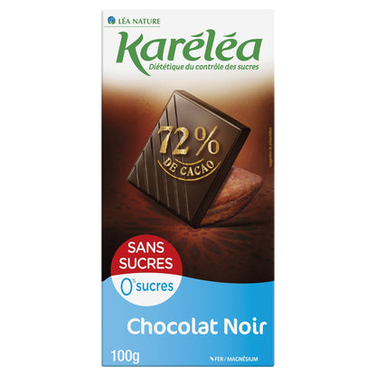Dark Chocolate 72% Sugar Free KARELEA