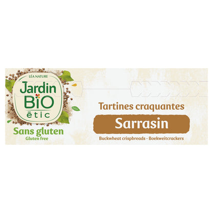 Tartines Craquantes Sarrasin Sans Gluten Bio JARDIN BIO ETIC