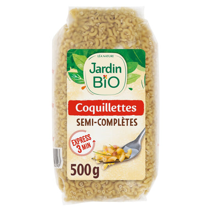 Organic Coquillettes Pasta JARDIN BIO ETIC