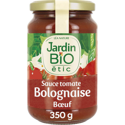 Bio-Rindfleisch-Bolognese-Tomatensauce JARDIN BIO ETIC