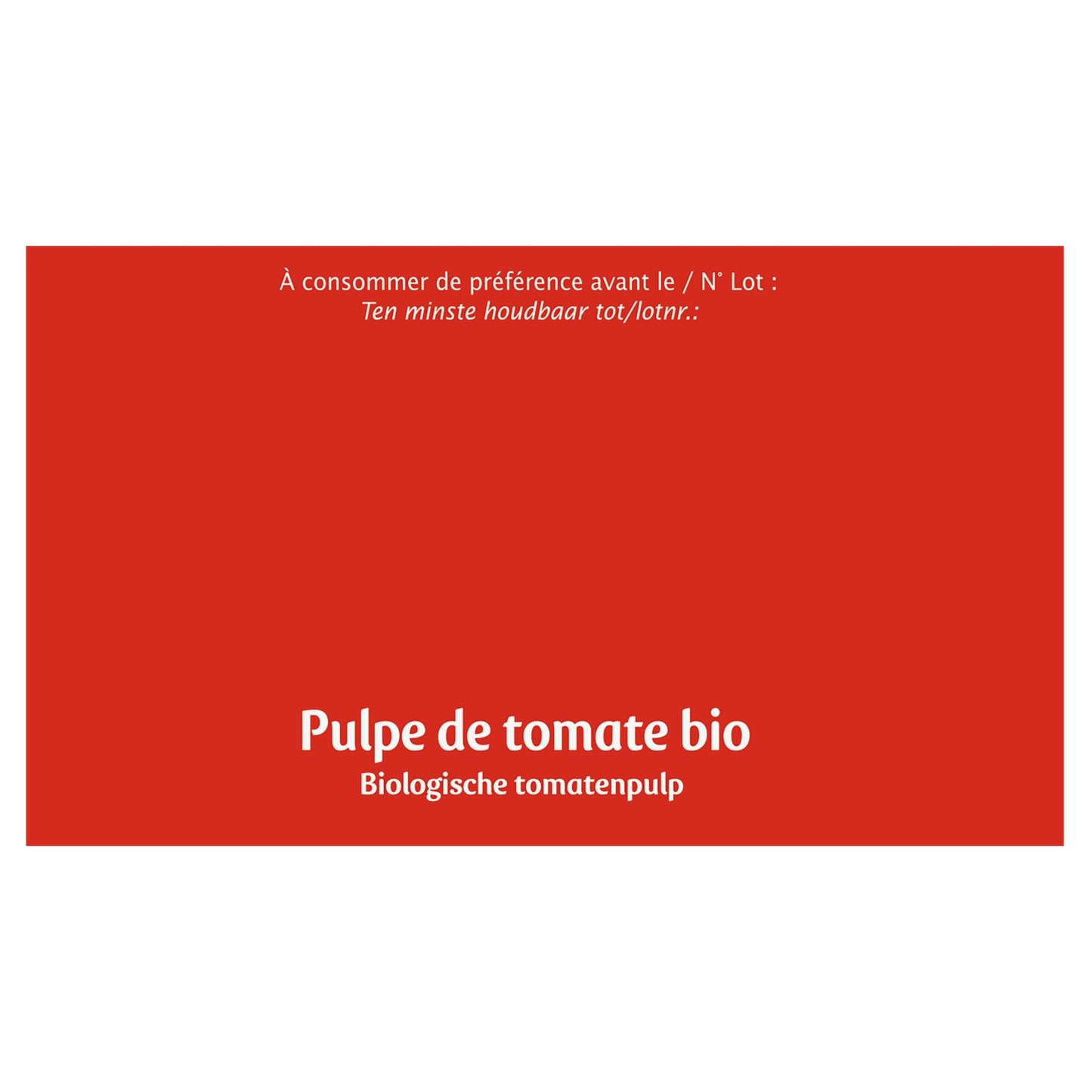 Organic Tomato Pulp JARDIN BIO ETIC
