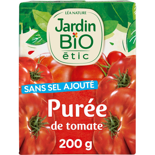 Purée de Tomates Bio JARDIN BIO ETIC la brique de 200g