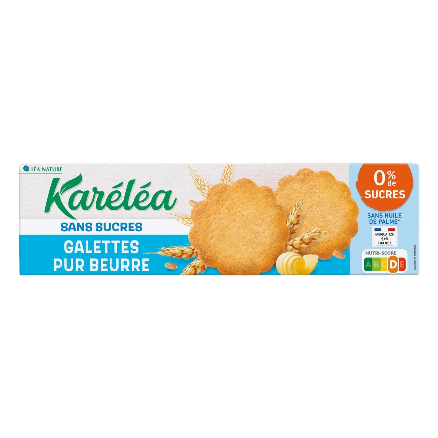 Biscuits galettes sans sucres KARELEA 
