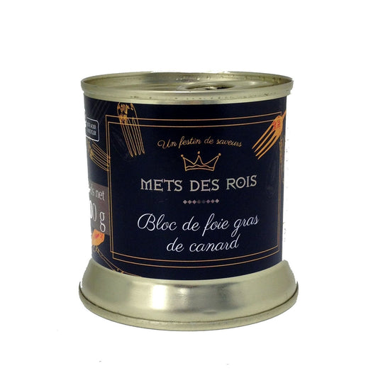 Foie Gras de Canard de Canard METS DES ROIS la boite de 200g