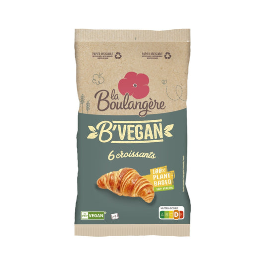 Croissants B Veggan LA BOULANGERE le sachet de 240g