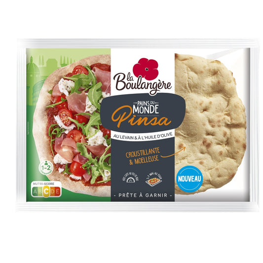 Pain Pinsa LA BOULANGERE le paquet de 230g