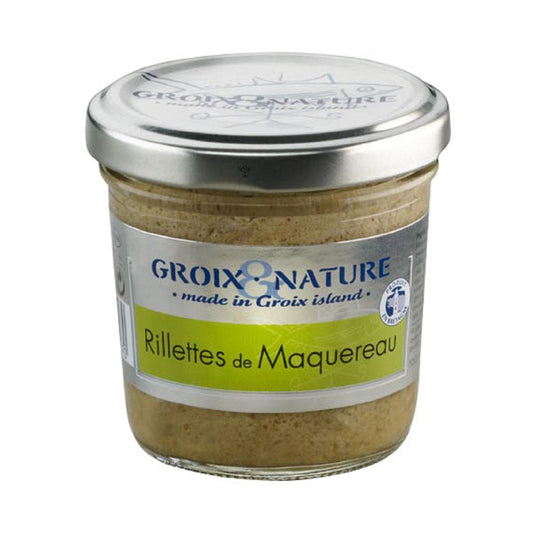 Rillettes de Maquereau GROIX ET NATURE le pot de 100 g
