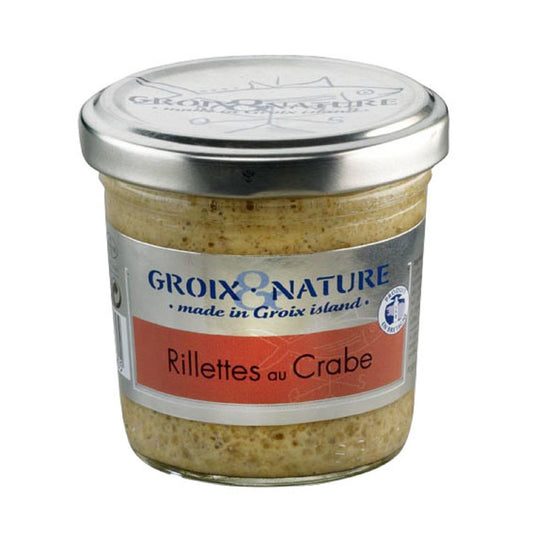 Rillettes de Crabe GROIX ET NATURE le pot de 100 g