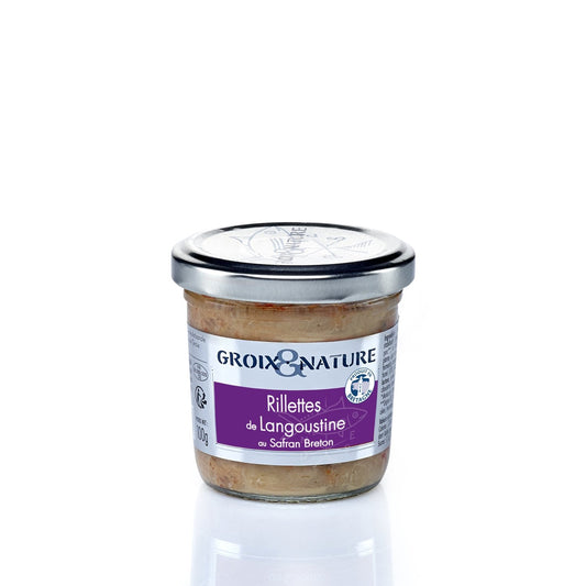 Rilletes de Langoustine Groix & NATURE le pot de 100g