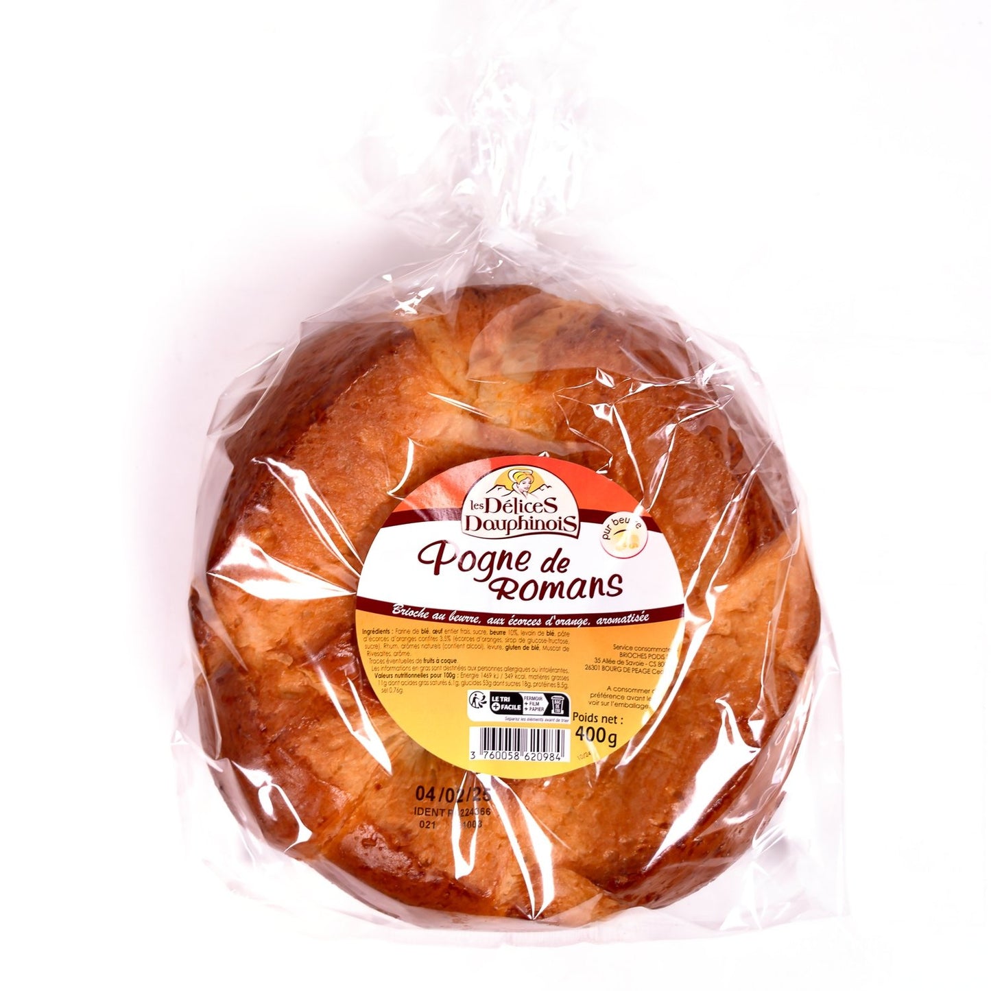 Brioche Pogne de Romans THE DELICES OF DAUPHINE