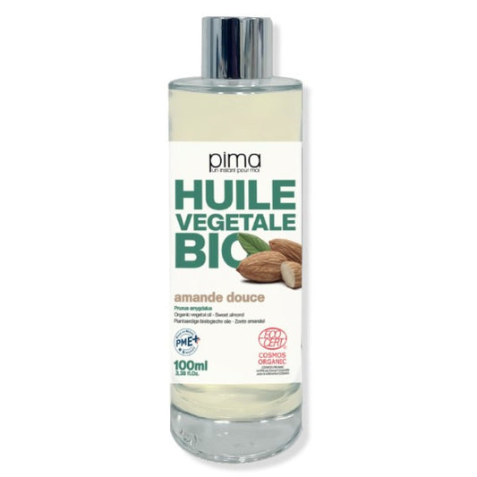 Huile Végétale Bio Amande Douce 100 Ml PIMA le flacon de 100 ml