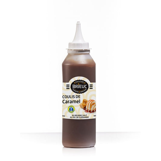 Salted Butter Caramel Coulis with Guérande Salt BRIEUC