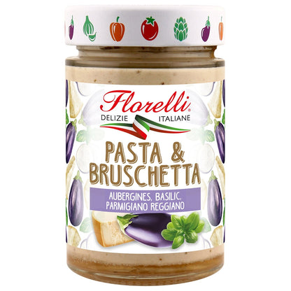 Sauce Aubergines Parmesan Basilic FLORELLI