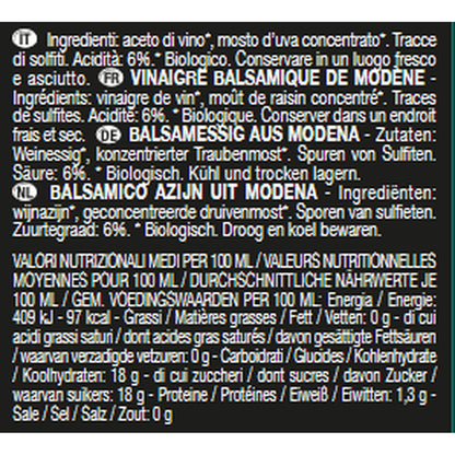 TOSCORO Organic Balsamic Vinegar