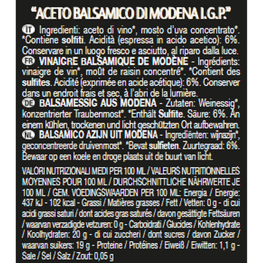 Toscoro Balsamic Vinegar TOSCORO