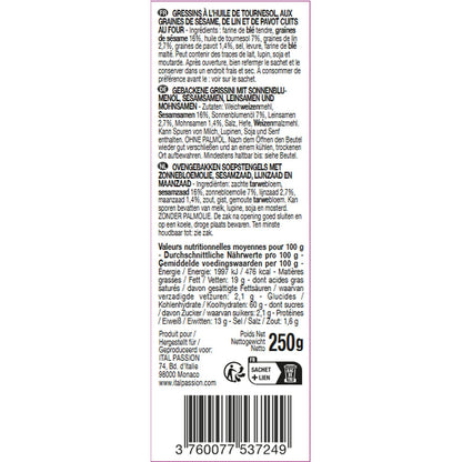 Gressins Artisanal FLORELLI