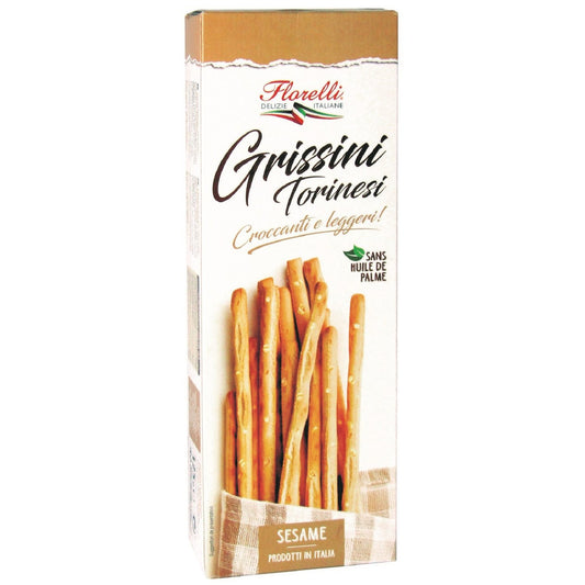 Gressins Torinesi au Sésame FLORELLI le paquet de 125g