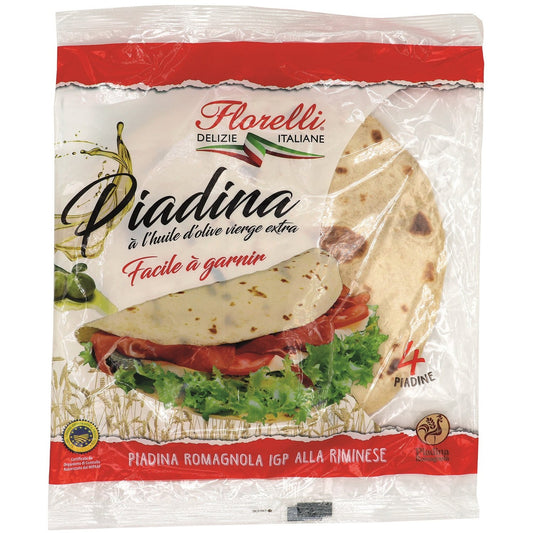 Piadina Tortilla with Virgin Olive Oil FLORELLI