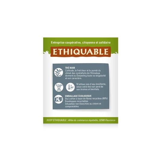 Organic Darjeeling Earl Grey Black Tea ETHIQUABLE