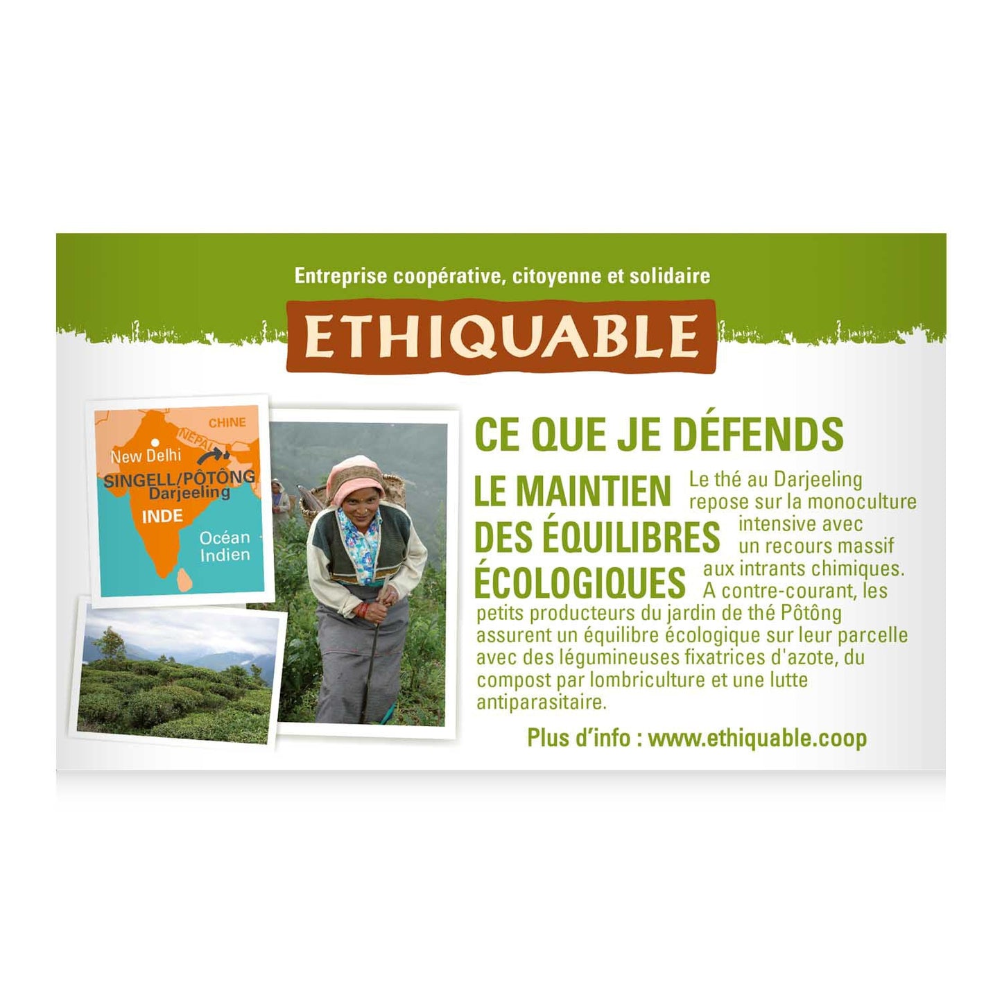 Thé Noir Earl Grey Darjeeling Bio ETHIQUABLE