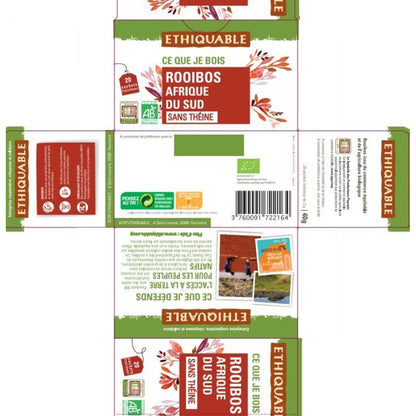 Infusion Afrique du Sud Bio ETHIQUABLE
