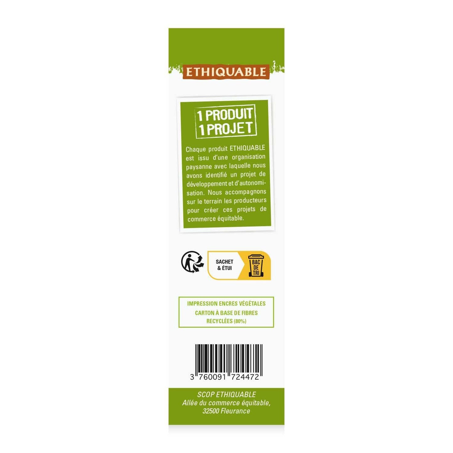 Muesli Croustillant Chocolat Noir Quinoa ETHIQUABLE