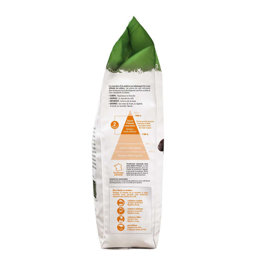 Café en Grains Pur Arabica Pérou Bio ETHIQUABLE