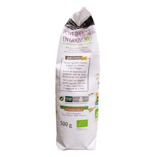Epeautre en grains de Gascogne Bio PAYSANS D'ICI 