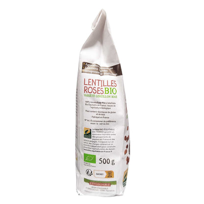 Lentilles Roses Normandie Bio PAYSANS D'ICI