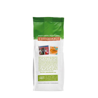 Decaffeinated Ground Coffee Without Solvent Ethiopia Organic ETHIQUABLE