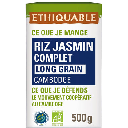 Riz completde Cambodge Bio ETHIQUABLE 