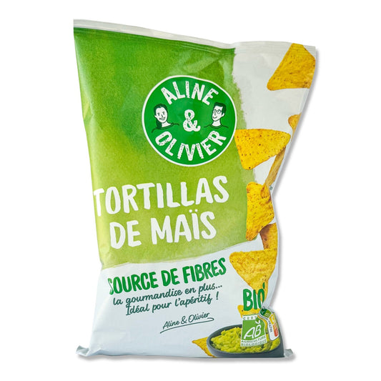 Tortillas de Maïs ALINE ET OLIVIER le paquet de 75g