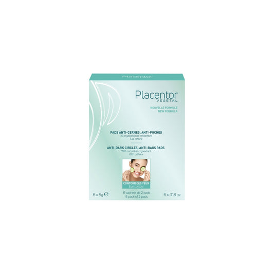 Masque Anti-cernes Anti-poches Contour des Yeux Concombre Caféine PLACENTOR 