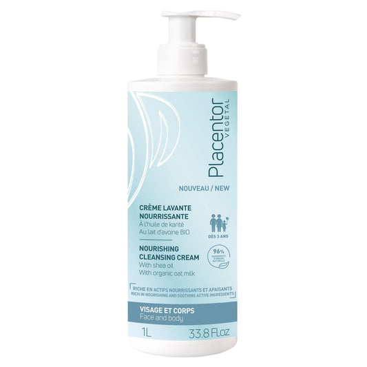 PLACENTOR Body Shower Cream with Shea Oil and Organic Oat Milk