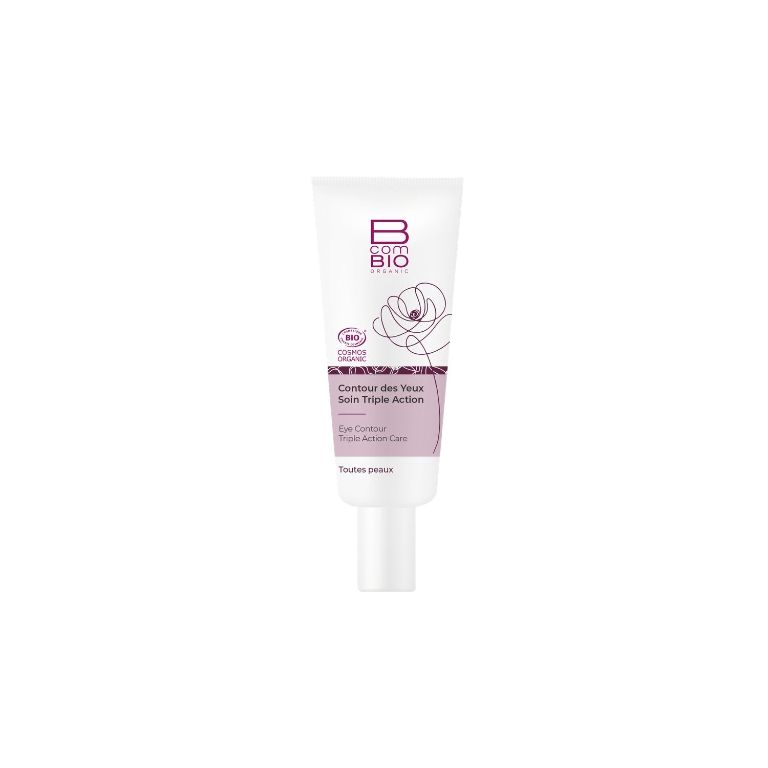 Crème Contour des Yeux Triple Action Anti-cernes Anti-poches Bio BCOMBIO 
