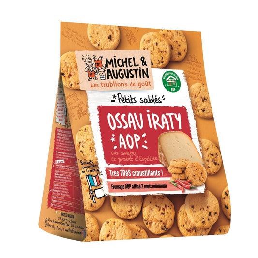 Biscuits Apéritifs Sablés Brebis Tomates MICHEL ET AUGUSTIN le sachet de 100 g