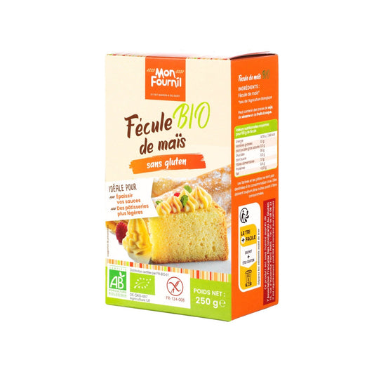 Fécules de Maïs Bio MON FOURNIL la boite de 250 g