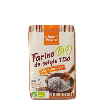 Farine semi-complète seigle Bio MON FOURNIL 