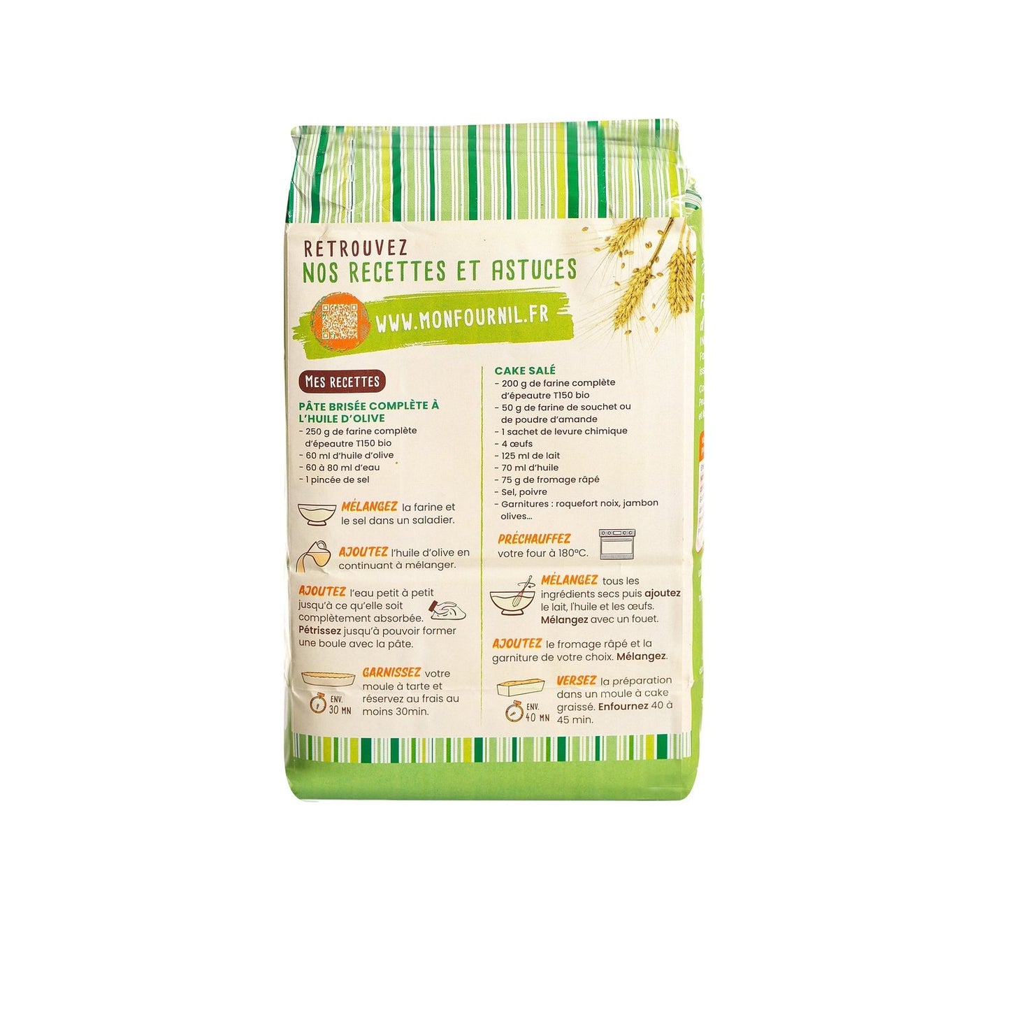 Farine Blé Complet d'Épeautre T150 Bio MON FOURNIL